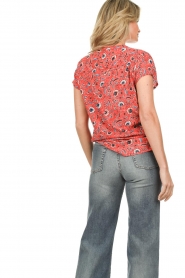 Lollys Laundry |  Floral top Heather | red  | Picture 7