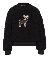  Teddy sweater Deer | black