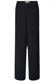 Lollys Laundry |  Striped trousers Leo | dark blue  | Picture 1