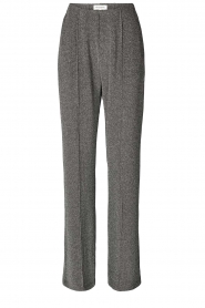 Lollys Laundry |  Lurex pants Chile | silver  | Picture 1