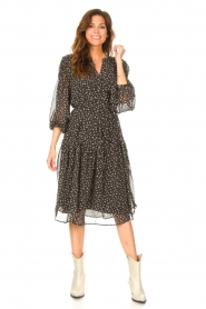 JC Sophie |  Midi dress with print Juno | cobalt | Picture 3