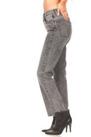 Tomorrow Denim :  Straight fit 7/8 jeans Marston | grey - img5