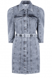 Dante 6 |  Denim dress with waistbelt | washed blue   | Picture 1