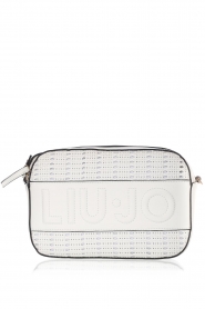 Liu Jo |  Shoulder bag with logo Ria | white  | Picture 1