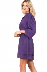 Dante 6 :  Crepe dress Lalou | purple - img7
