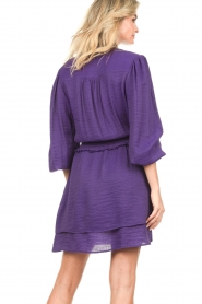 Dante 6 :  Crepe dress Lalou | purple - img8