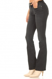 Lois Jeans |  L34 Flared stretch jeans Melrose | black  | Picture 7