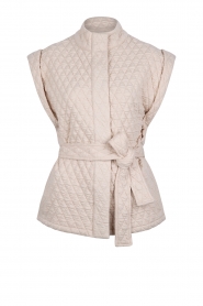 Dante 6 |  Quilted waistcoat Robina | natural