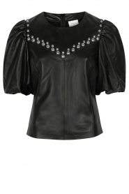 Dante 6 |  Leather top with studs Clyde | black   | Picture 1