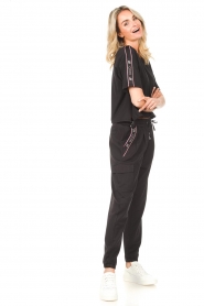 Liu Jo Easywear | Sweatpants Kylie | zwart  | Afbeelding 4