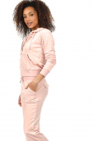 Juicy Couture | Velours vest Robertson | pale pink  | Afbeelding 5