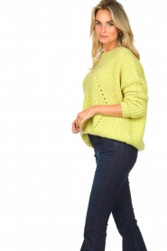 Set |  Heavy knitted sweater Bejo | yellow  | Picture 6