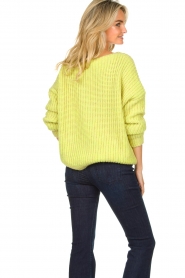 Set |  Heavy knitted sweater Bejo | yellow  | Picture 7