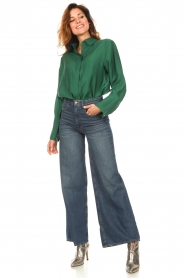 Berenice |  Wide leg jeans Stockholm lg 32 | blue  | Picture 2