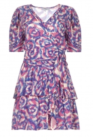  Dress with print Caeli | purple