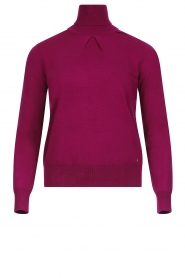 Kocca |  Turtleneck sweater Vaim | pink  | Picture 1
