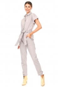 Freebird |  Jumpsuit with flared sleeves Polly | lilac  | Picture 2