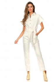 Freebird |  Jumpsuit with flared sleeves Polly | natural  | Picture 2