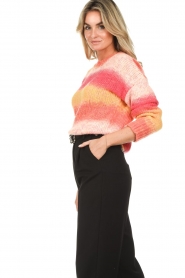 Kocca |  Knitted sweater Avron | pink  | Picture 6
