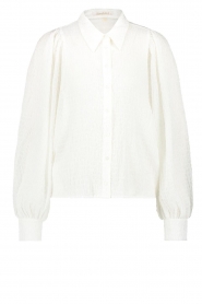 Freebird |  Blouse with puff sleeves Kendall | natural