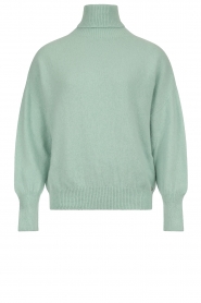 Kocca |  Soft turtleneck sweater Dirber | blue  | Picture 1