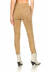 Arma |  Suede pants Chatou | beige  | Picture 6