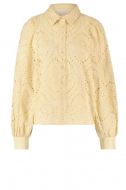  Broderie blouse Kendall | yellow