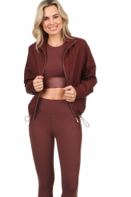 Lune Active |  Running jacket Micky | bordeaux  | Picture 2