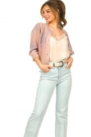 Vanessa Bruno |  Knitted cardigan Twila | pink  | Picture 4