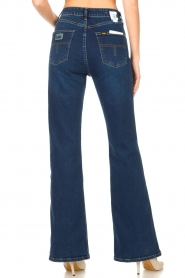 Lois Jeans | High waist flared jeans Riley L32 | blauw  | Afbeelding 6