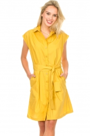 Liu Jo :  Blouse dress Julie | yellow - img7