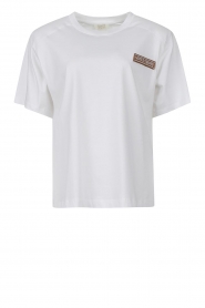T-shirt met ronde hals Eden | wit 