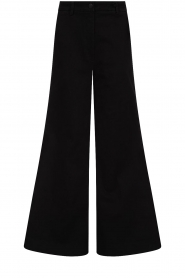 Tomorrow Denim |  High-rise wide leg jeans Ellen L32 | black  | Picture 1