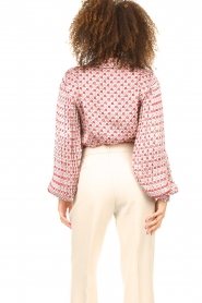 Liu Jo :  Printed blouse Dina | pink - img6