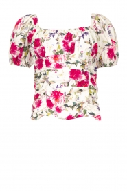 Liu Jo |  Floral top Alicia | white  | Picture 1