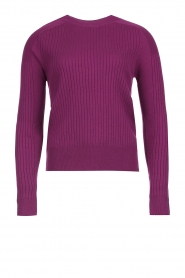 Silvian Heach |  Knitted sweater Ughet | purple