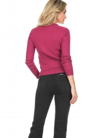 Silvian Heach :  Knitted sweater Ughet | purple - img8
