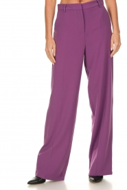 Silvian Heach :  Trousers Mushan | purple  - img5
