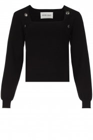  Sweater with buttons Pygun | black