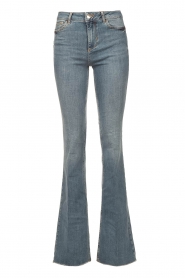 Liu Jo Denim | Flared jeans L36 Nivy | donkerblauw   | Afbeelding 1