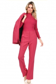 Aaiko :  Flared trousers Hanna | pink - img4