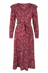 Aaiko |  Floral midi dress Somer | pink  | Picture 1