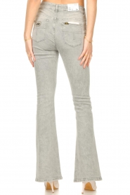 Lois Jeans |  High rise flared jeans L34 Raval | grey  | Picture 6