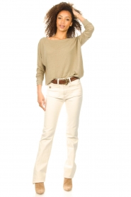 Lois Jeans :  Lg34 Flare jeans Gaucho | natural - img4
