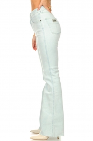 Lois Jeans |  High retro flare jeans Riley L34 | light blue  | Picture 6