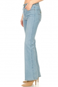 Lois Jeans |  High retro flare jeans Riley L34 | blue  | Picture 5