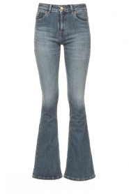 Lois Jeans |  High rise flared jeans L32 Raval | dark blue
