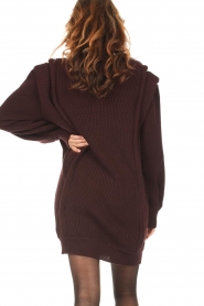 IRO |  Knitted dress Lorely | bordeaux  | Picture 8