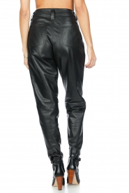 STUDIO AR :  Leather pants Ime | black  - img6