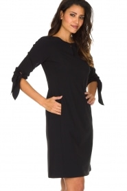 D-ETOILES CASIOPE |  Stretch dress Nancy | Black  | Picture 5